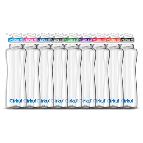 42oz. Plastic Bottle & Comfort Grip Lid