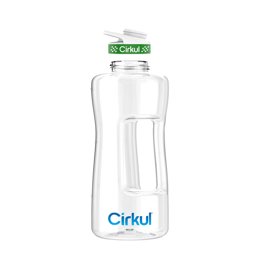 62oz. Plastic Bottle & Comfort Grip Lid