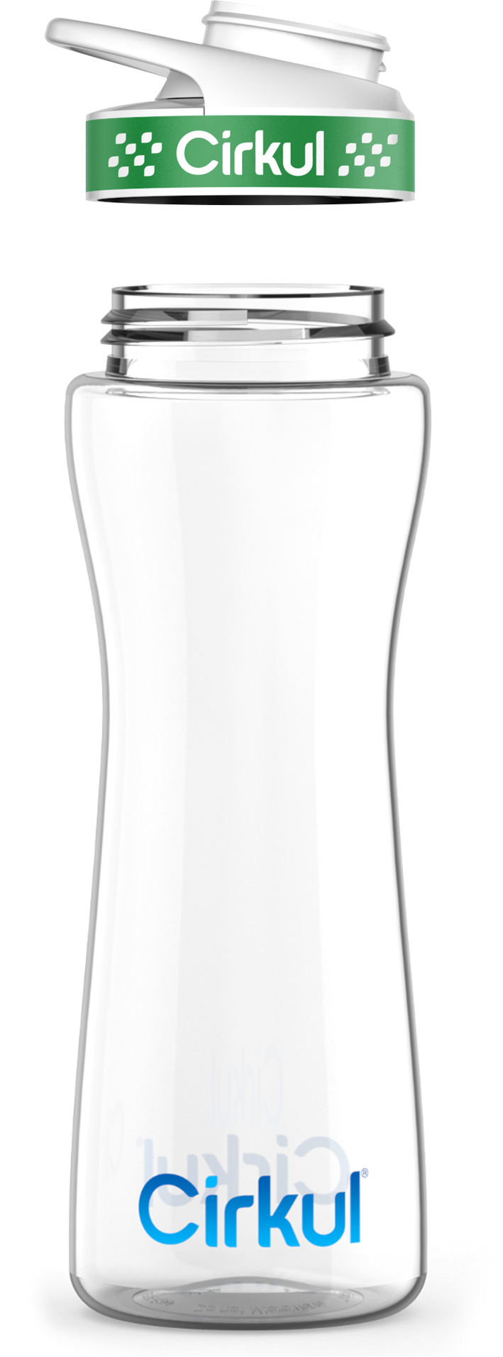 Reward: 22oz. Plastic Bottle & Comfort Grip Lid