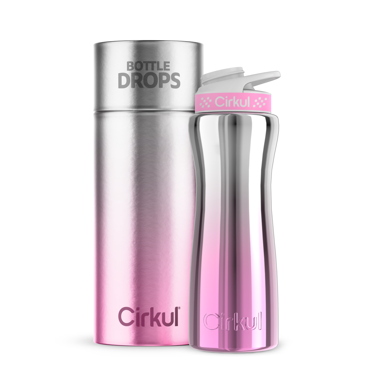 CX: Limited Edition: 22oz. Magenta DuoChrome Stainless Steel Bottle & Lid