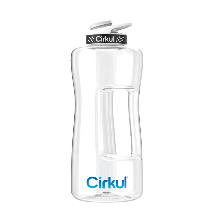 Limited Edition: 62oz. Plastic Bottle & Black Lid