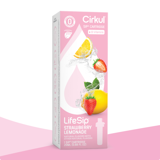 Sip Flavor: LifeSip Strawberry Lemonade (Stevia)